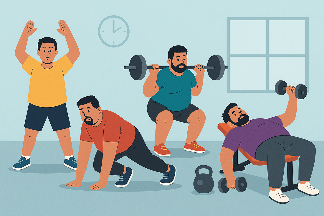 Easy Fat-Burning Exercises for Indian Men