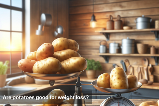 Fresh potatoes in a kitchen, exploring their role in weight loss.
