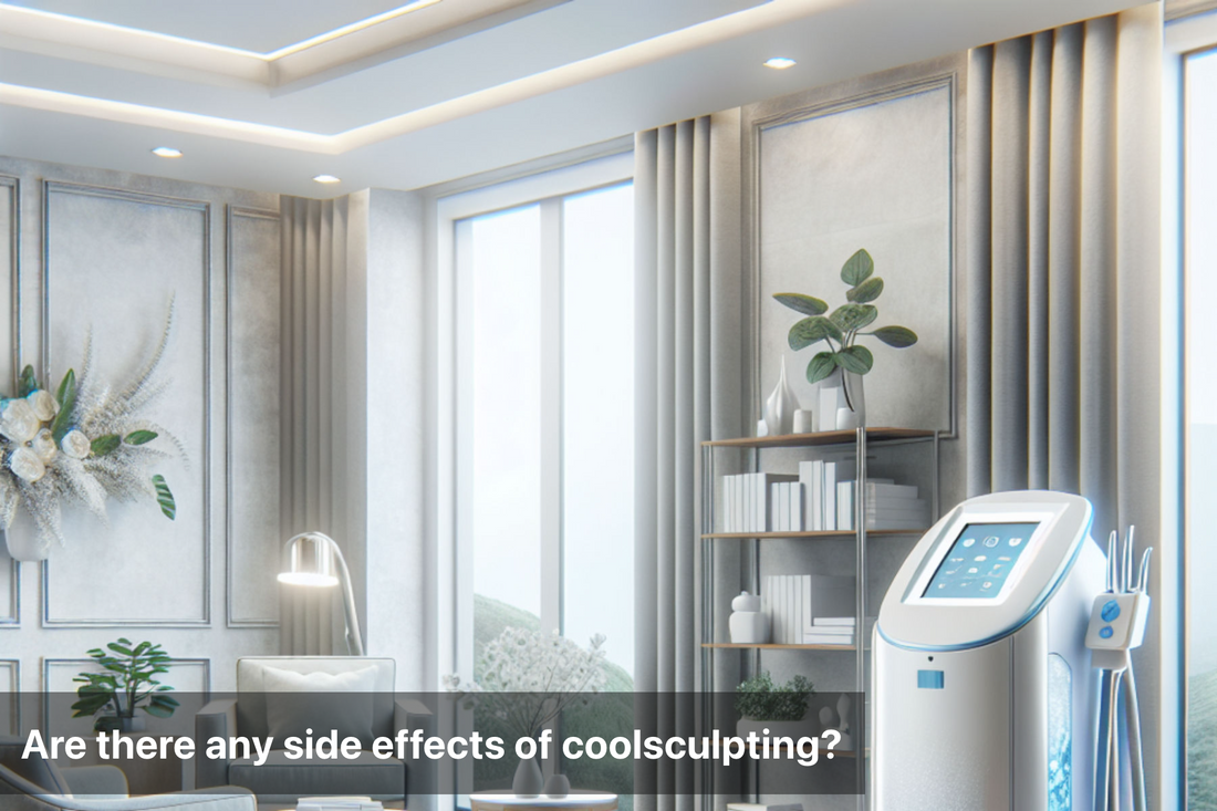 CoolSculpting treatment room with equipment and calming decor