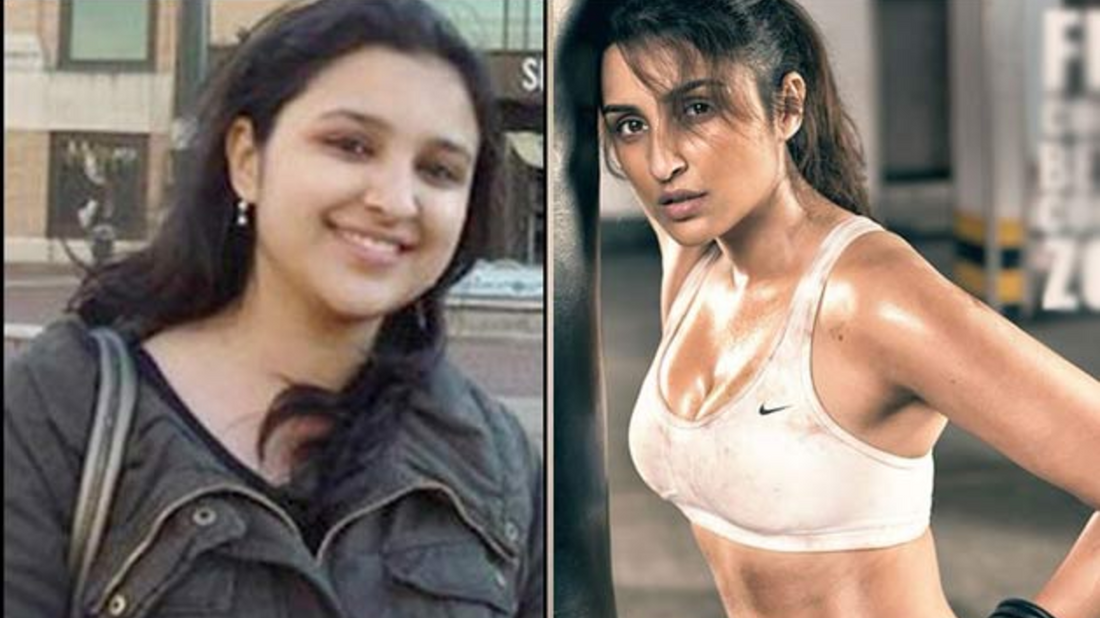 Parineeti Chopra's Stunning Weight Loss Journey: A transformation through dedication, fitness, and mental well-being.