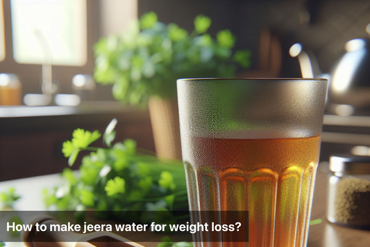 Glass of jeera water, a drink for weight loss benefits