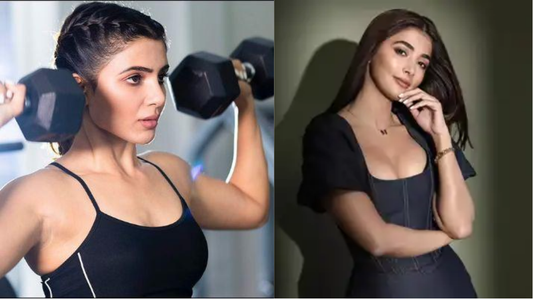 Pooja Hegde staying fit with a balanced mix of strength training, dance, and yoga, while maintaining a nutritious diet to fuel her busy lifestyle and demanding film schedule.