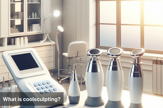 CoolSculpting devices in a modern treatment room.