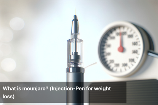 Mounjaro injection pen for weight loss with a pressure gauge