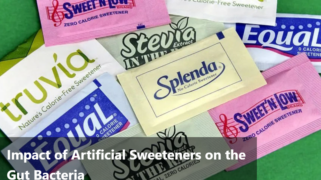 Variety of artificial sweeteners including Stevia and Splenda